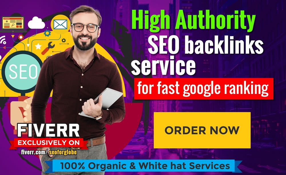 300 SEO backlinks white hat manual link building serv...