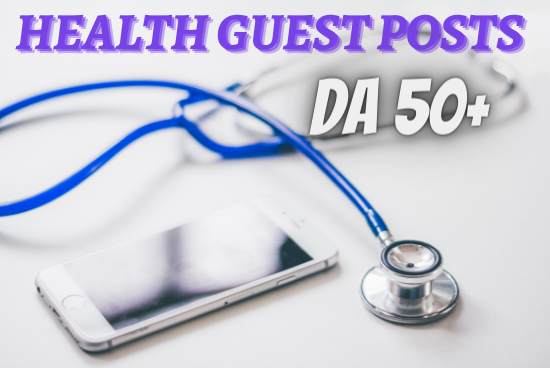 I will publish your guest post on websites with DA 50+ only