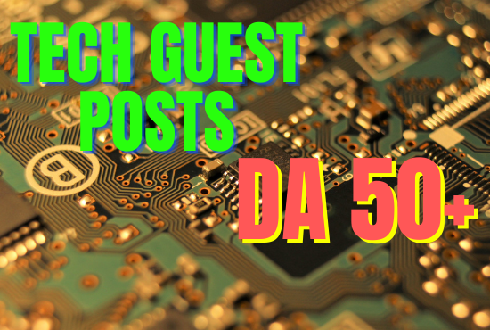 I will publish your guest post on websites with DA 50+ only