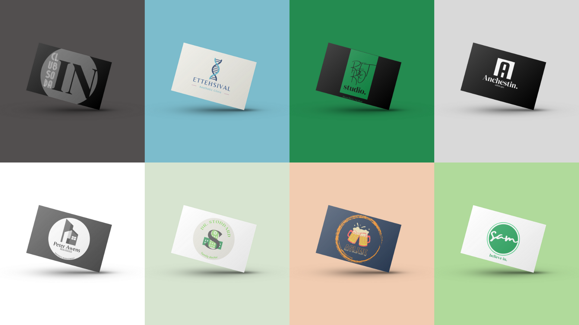 I will do 2 modern minimalist logo design