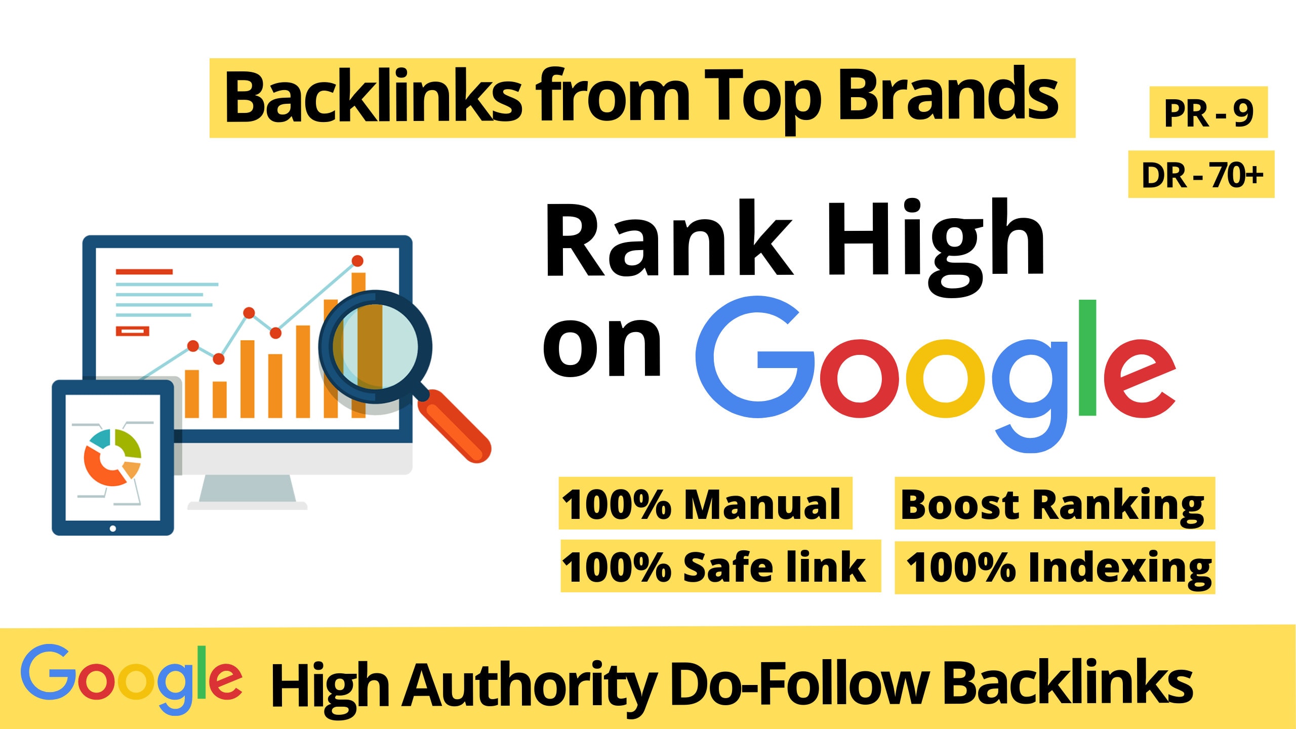 Create High Authority Contextual SEO Do-Follow Backlinks Services