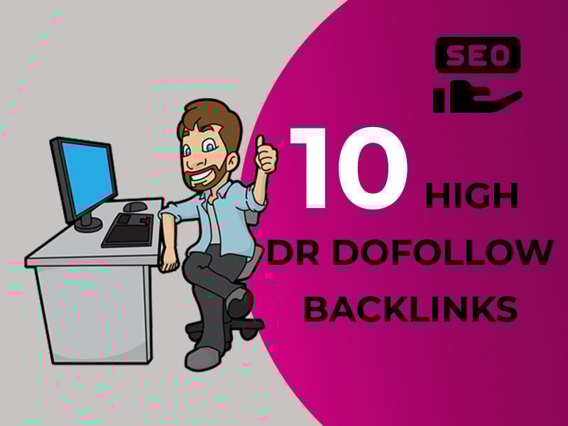 I will create 10 high quality dr dofollow manual profile backlinks, dr 90 plus