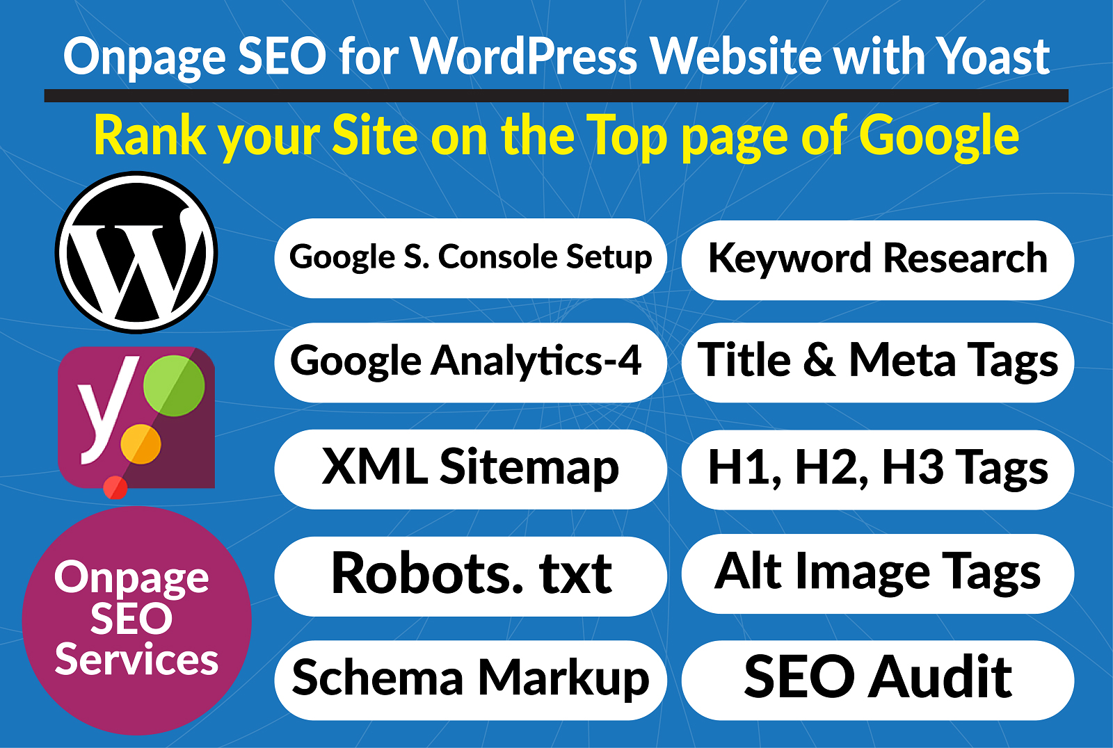 Onpage SEO for WordPress Website with Yoast
