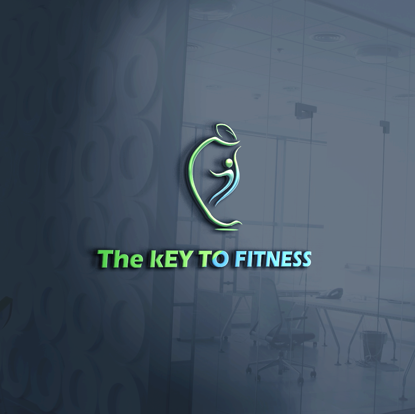 Beautiful 3d Wall Logo Design - Unique Designs