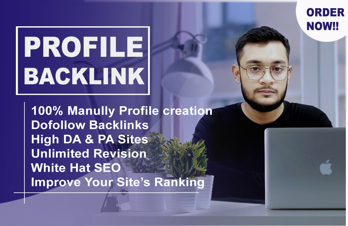 I will create 250 social media profile backlinks manu...