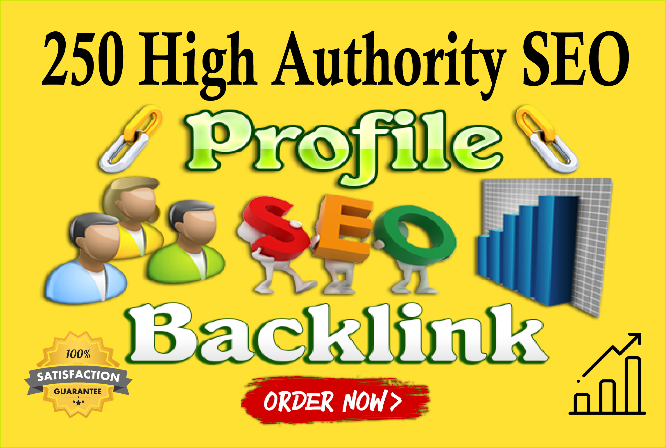 I will provide 250 SEO profile backlinks from high authority websites