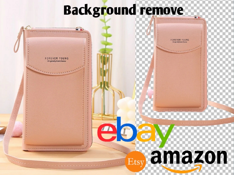 I will background removal 5 image in amazon store