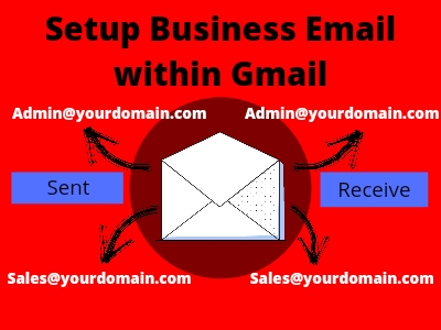 You will get business email or personal email setup in your Gmail