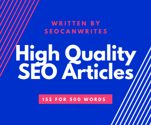 We write only unique content that gets you high rankings