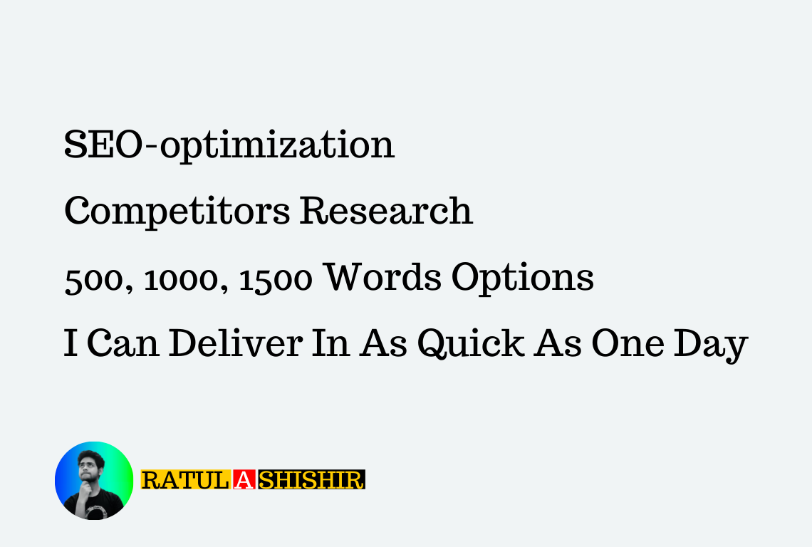 Write me a 500-word SEO blog post&nbsp;or article of superior quality.