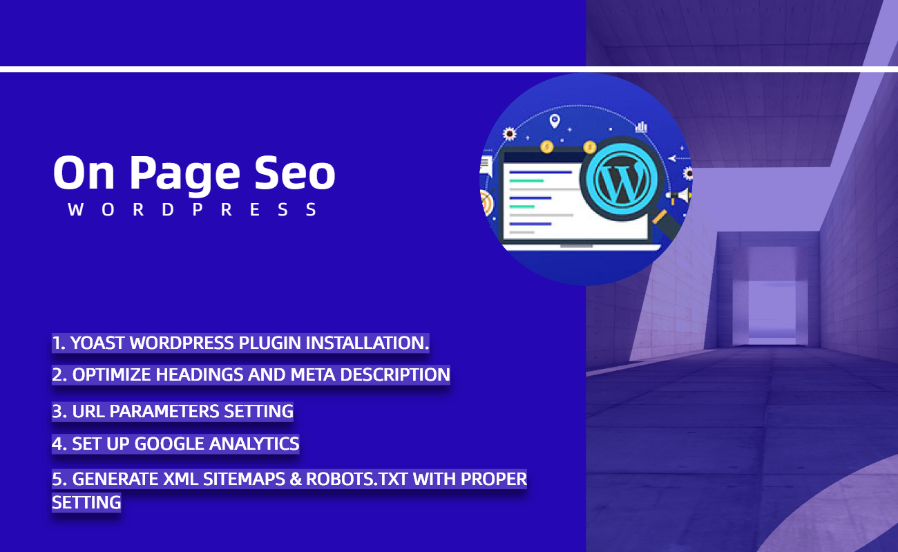 I will do WordPress Yoast On-Page SEO to rank your website on google