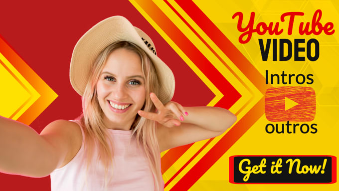 I will create intro and outro YouTube video for you. ...