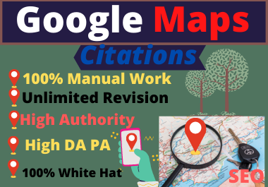 I will create 1000 Google Map Citation Manual Pointing for Local Business SEO 