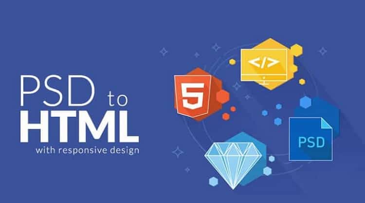 Convert PSD, figma, png, XD etc to responsive html cs...