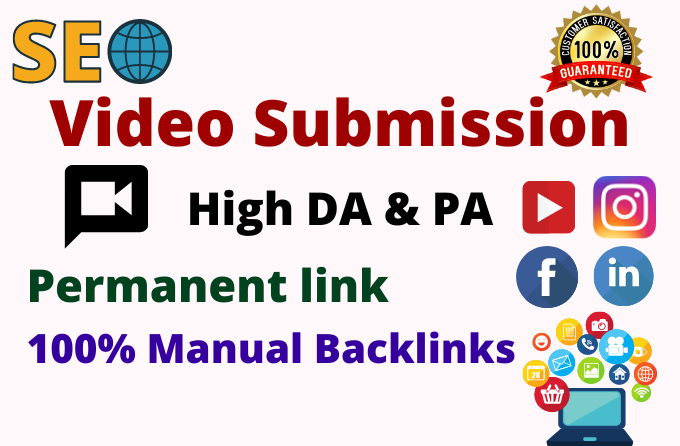 I will do 80 video submission manually on top 80 high...