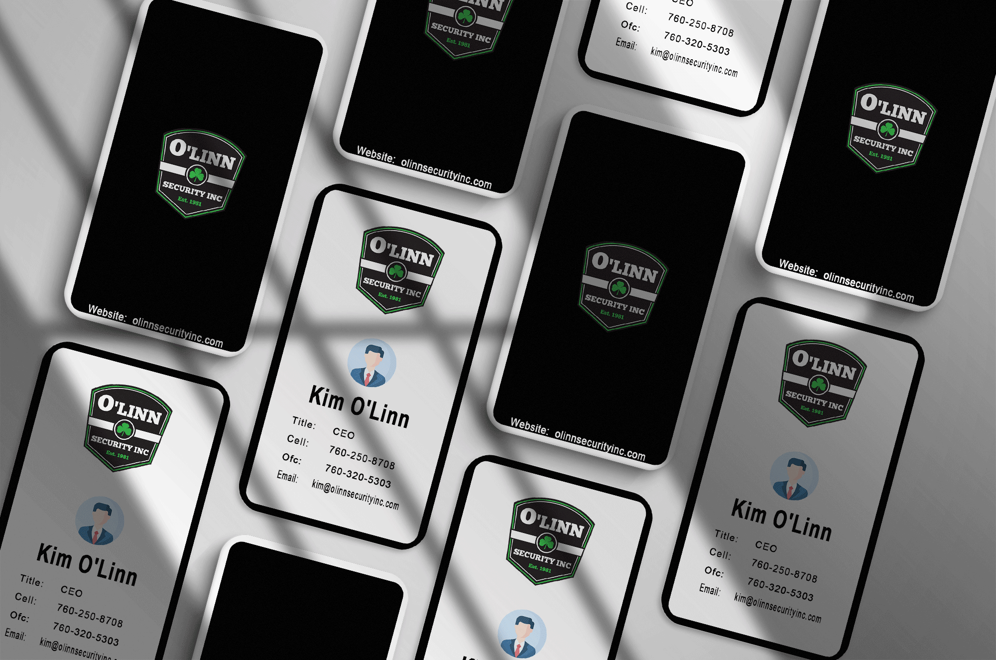 I will design unique business card design