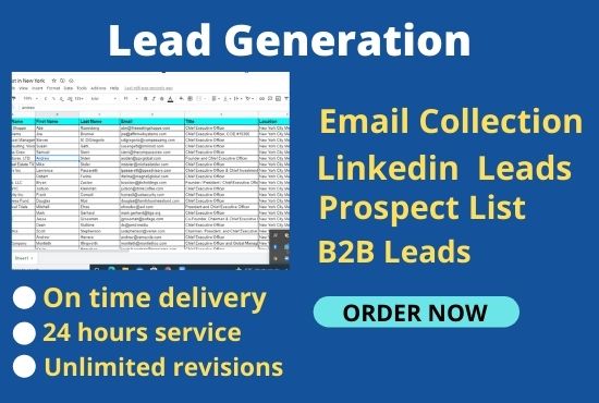 Create targeted authentic B2B Lead Generation
