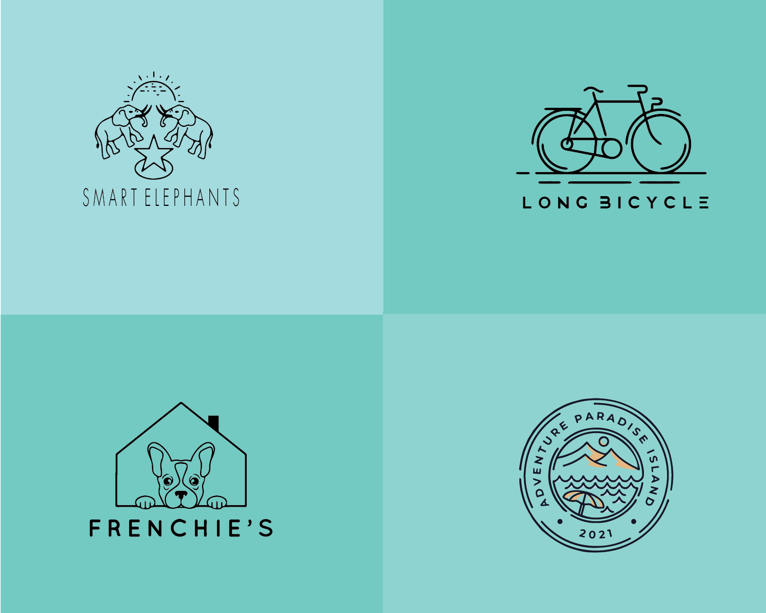 I will do 3 modern minimalist business logo design for your brand