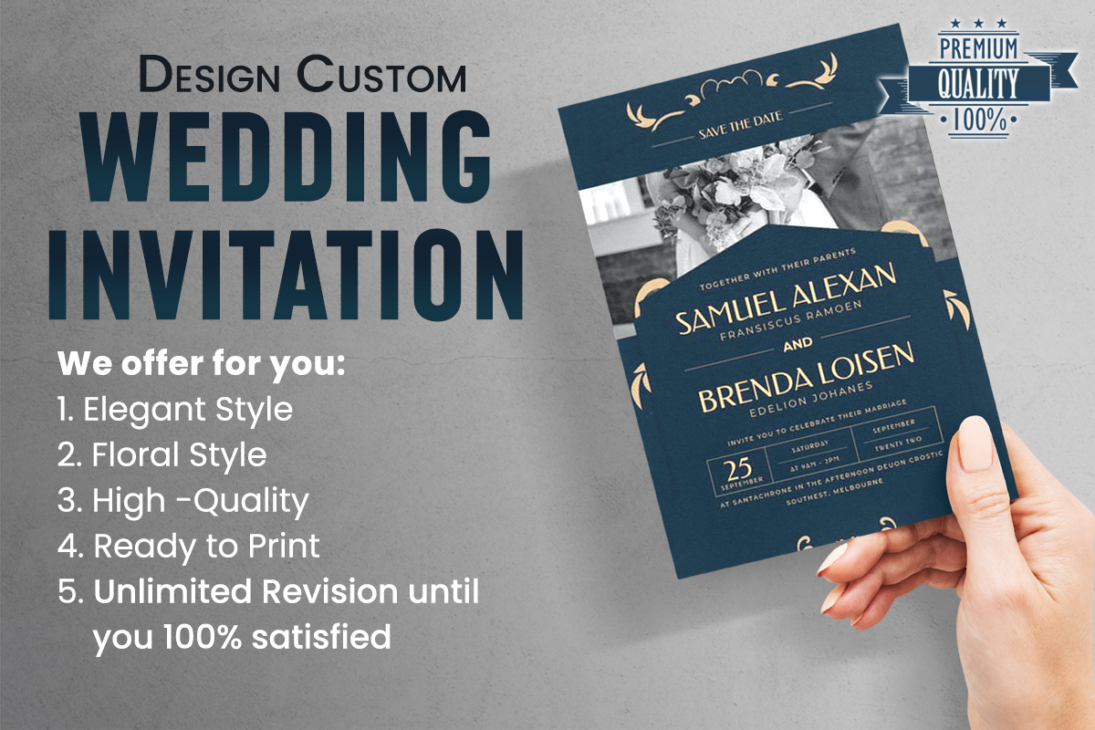Get Amazing Design Wedding Invitation Card