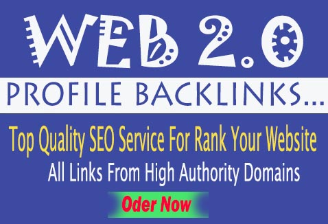I will Do Homepage Build 35 Web 2.0 Backlinks.