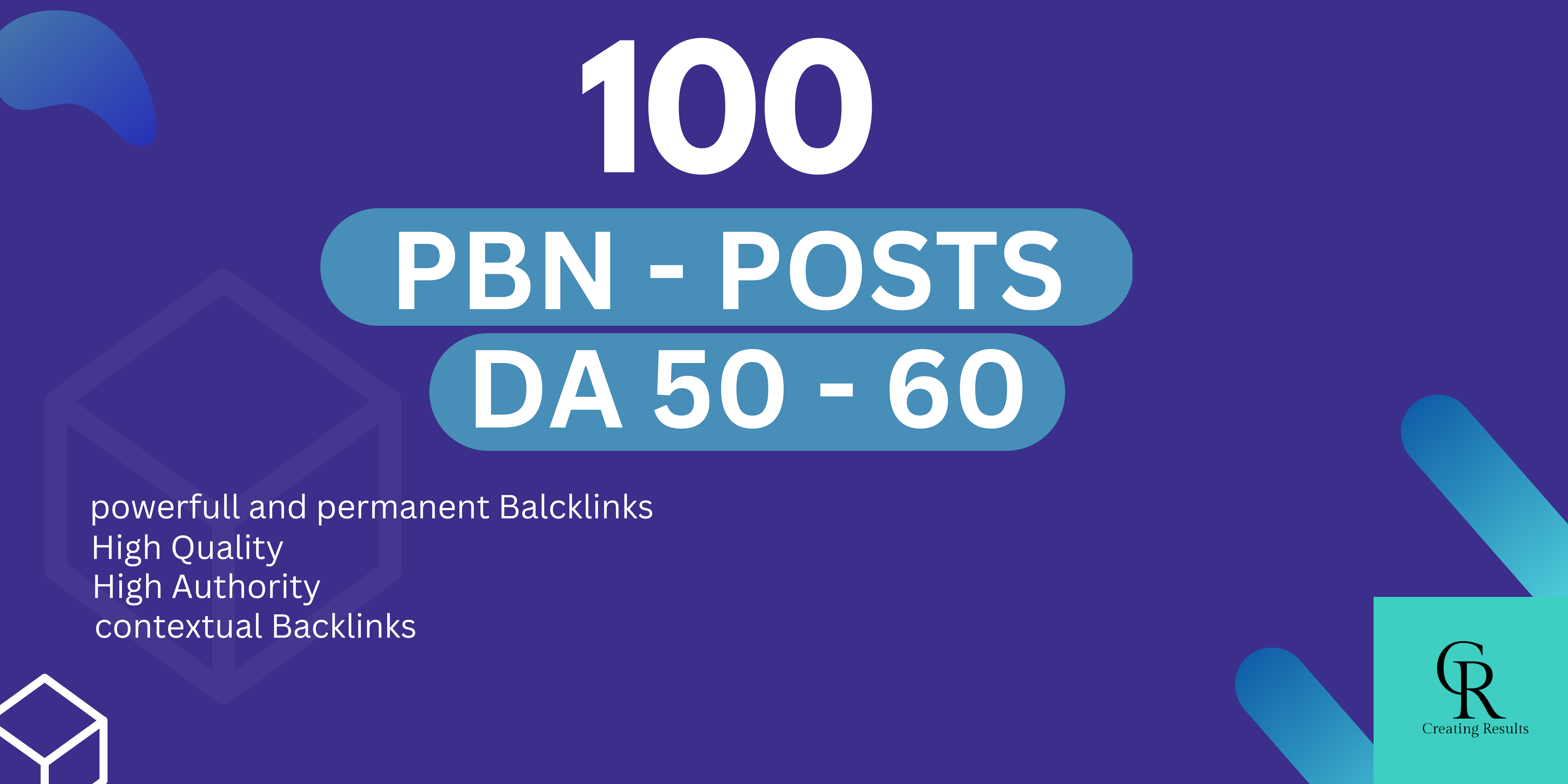 Boost your ranking with 100 Unique PBN Posts With High DA50 to DA60 Backlinks forever