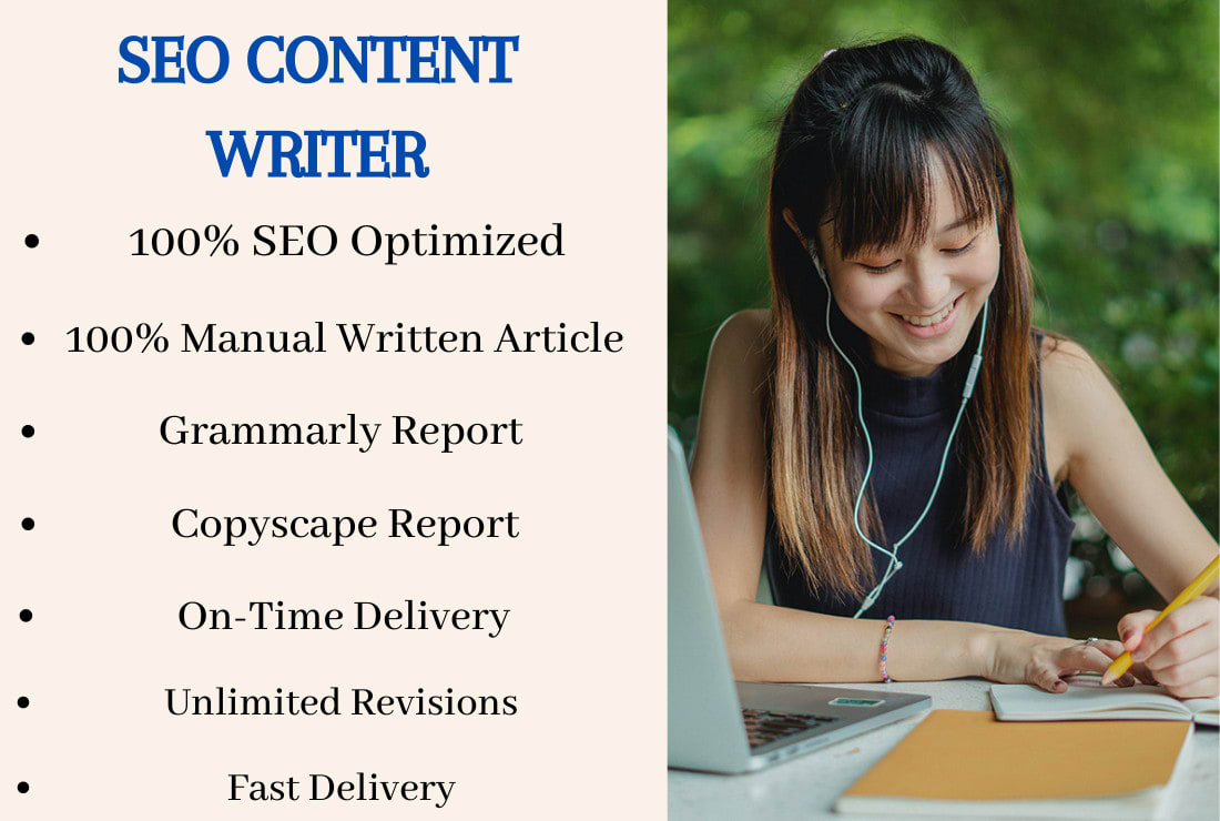 I will write high quality SEO articles and blog posts. ﻿If you want bulk article writing work I can 