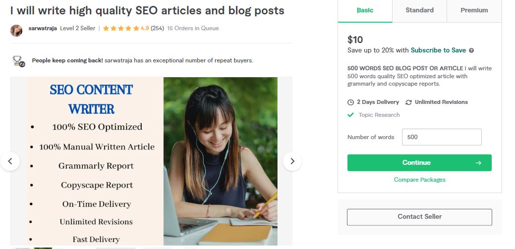 We will provide 25 Blog Posts-500 words Fully SEO Optimized- Grammarly and Copyscape Premium Reports