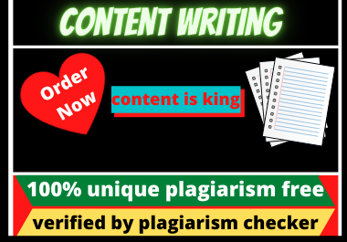 I will be your SEO favorable Content writer 1500-1600 word