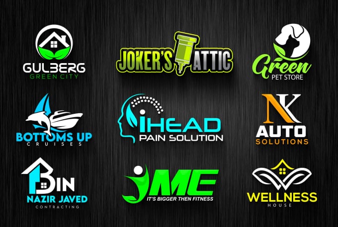 I will design 2 professional modern logo for your business