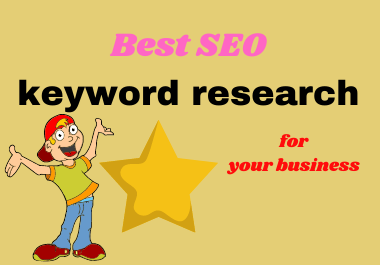 SEO keyword research for your business