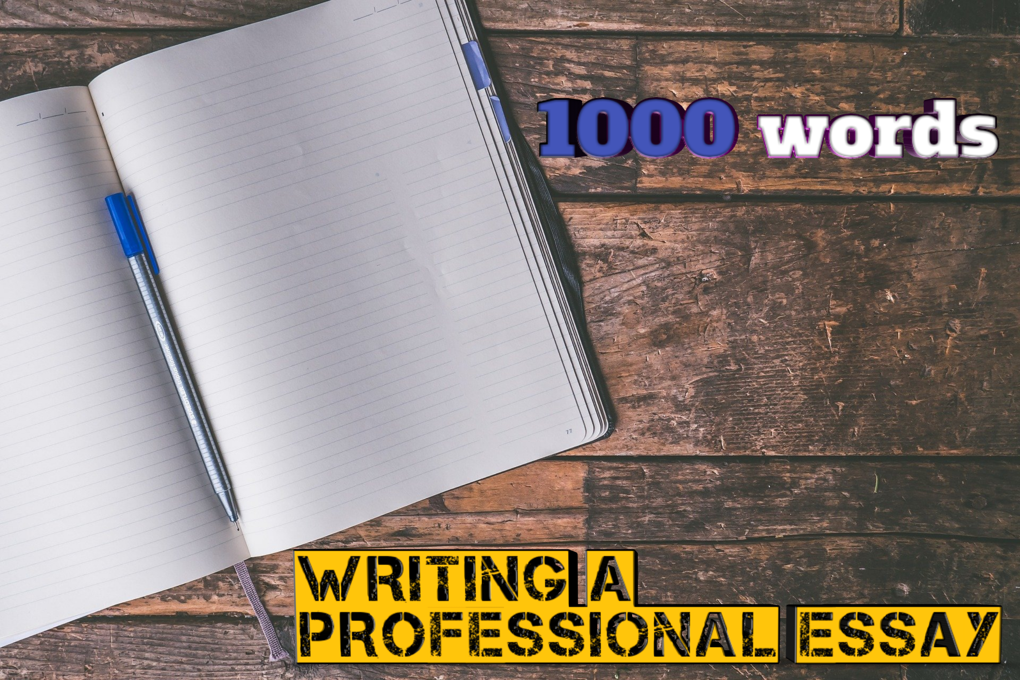 Writing a professional essay in all fields 1000 words best quality
