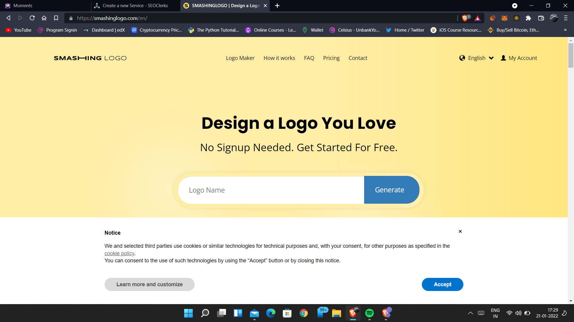 logo creator , any type of the logo companies , with very good attraction for 25 dollars