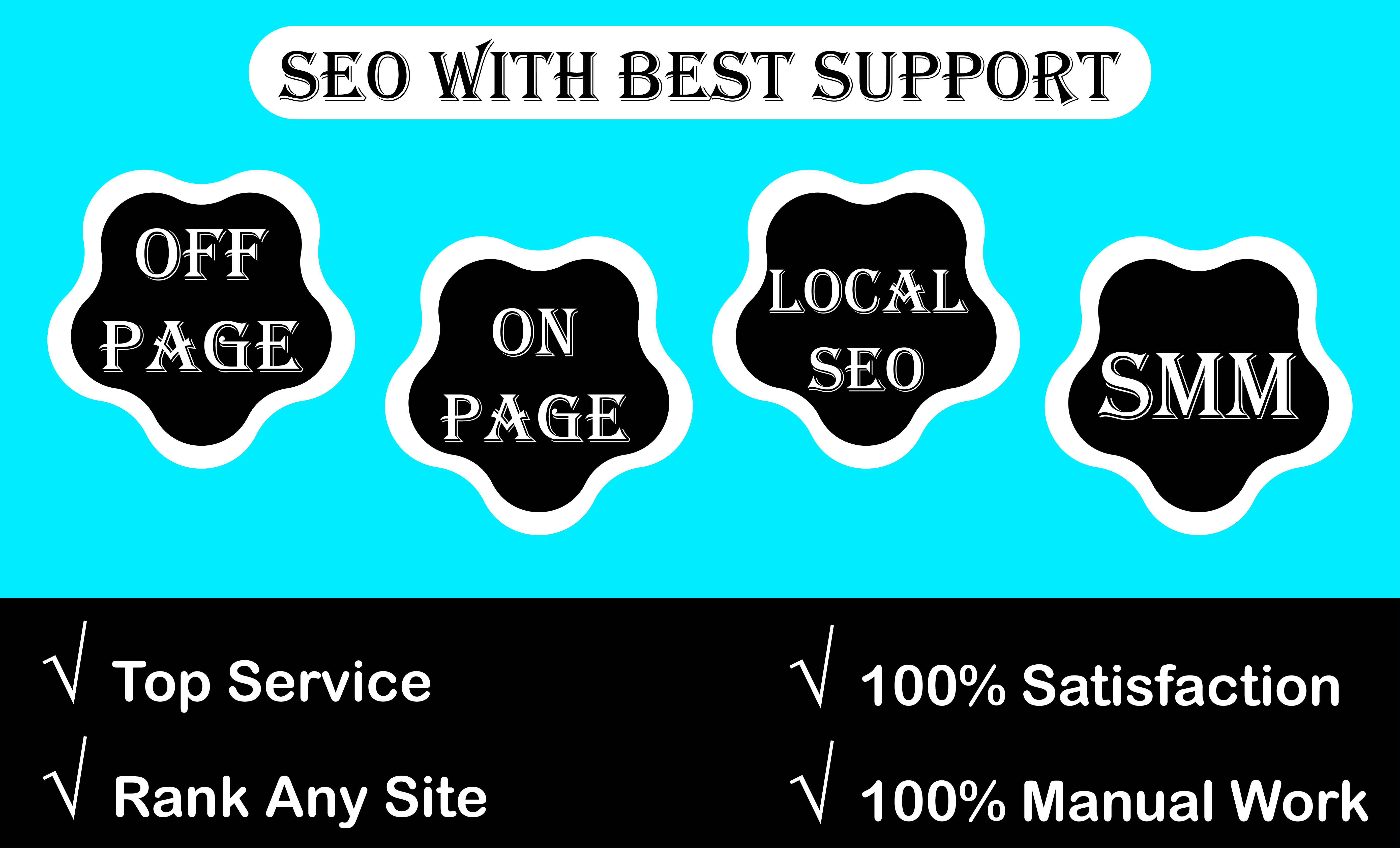 OFF-PAGE, ON-PAGE, LOCAL SEO AND ALL TYPE SEO FOR TOP RANK