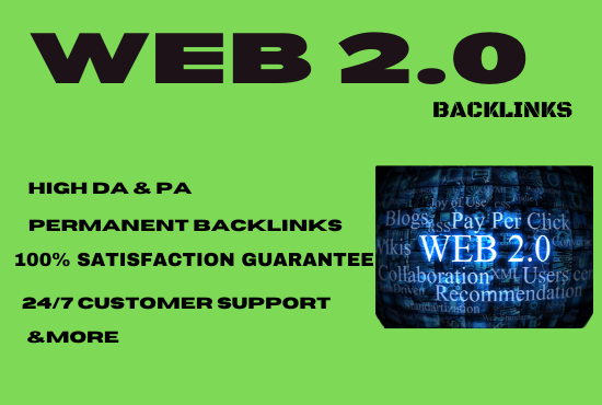 I will build 80 high authority web 2.0 backlinks manu...