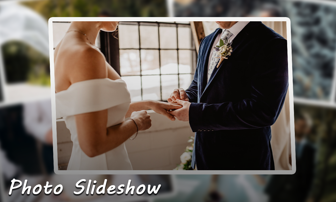 I will create a wedding or photo slideshow video in just 15 hours