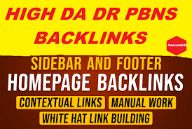 I will Create 30 Dofollow Sidebar and footer Homepage PBNs backlinks improve your site 