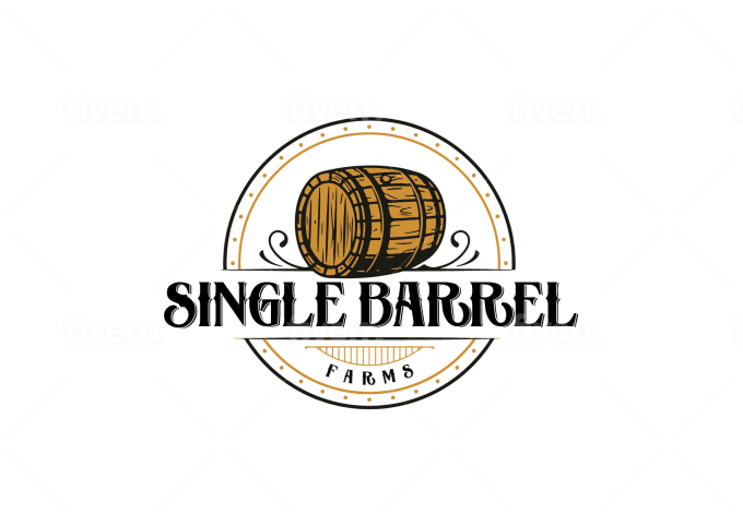 I will create a vintage and heraldic luxury logo for your brand