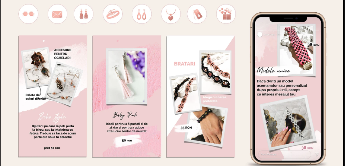 I will design amazing IG content post for your business