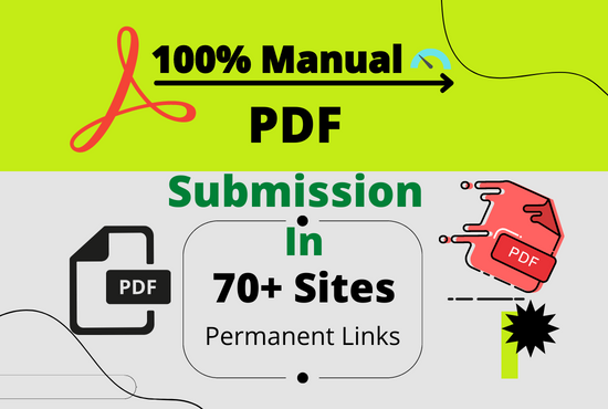 Top 70 PDF, Doc, PTT submissions by a professional freelancer to high authority Doc Sharing sites