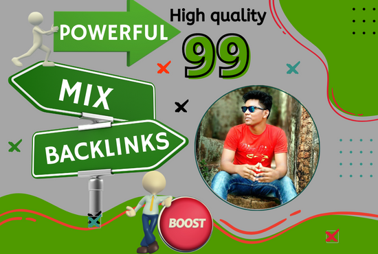 Rank Your Website with 99 Mix Do-follow Backlinks - Get Multi-Tiered, Powerful SEO Backlinks