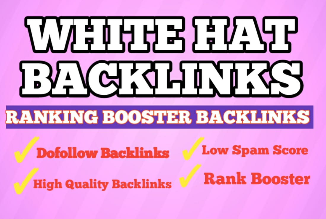 5 High Quality White Hat Dofollow SEO Backlinks From Authority Sites