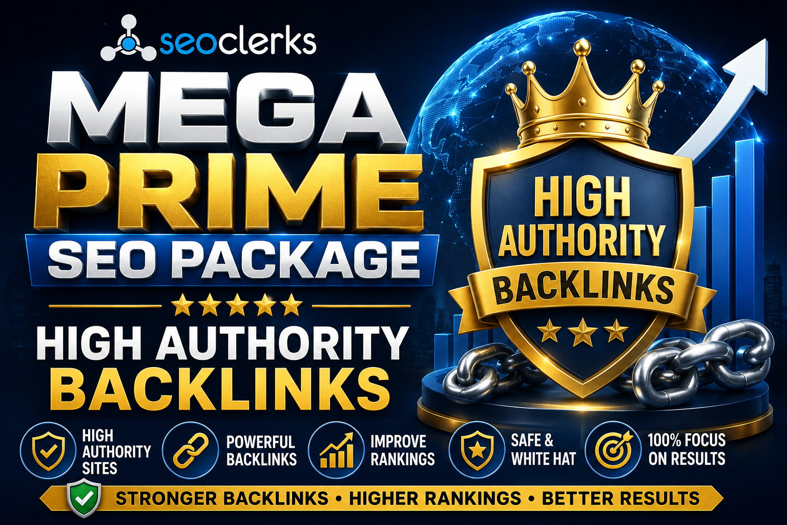 MEGA PRIME SEO PACKAGE: High Authority Backlinks for Top Rankings