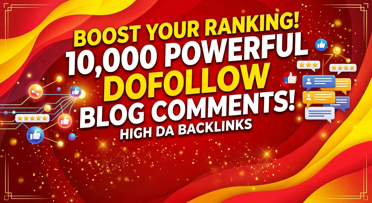 GET 10,000 Powerful Dofollow Blog Comments - High DA ...