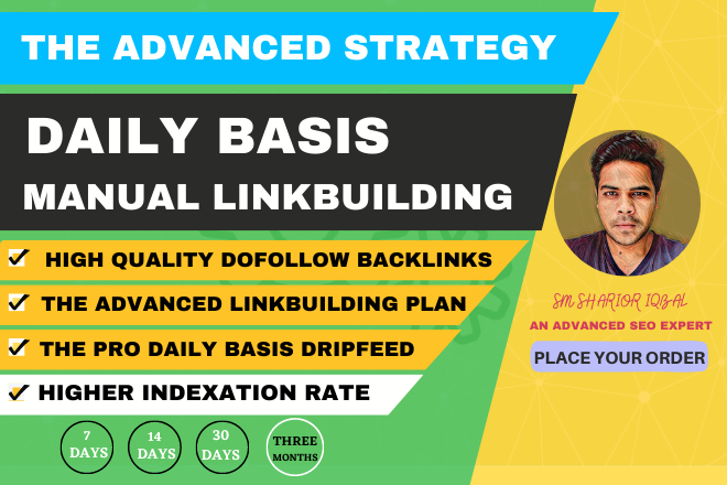 I will rank your website by daily basis high quality ...