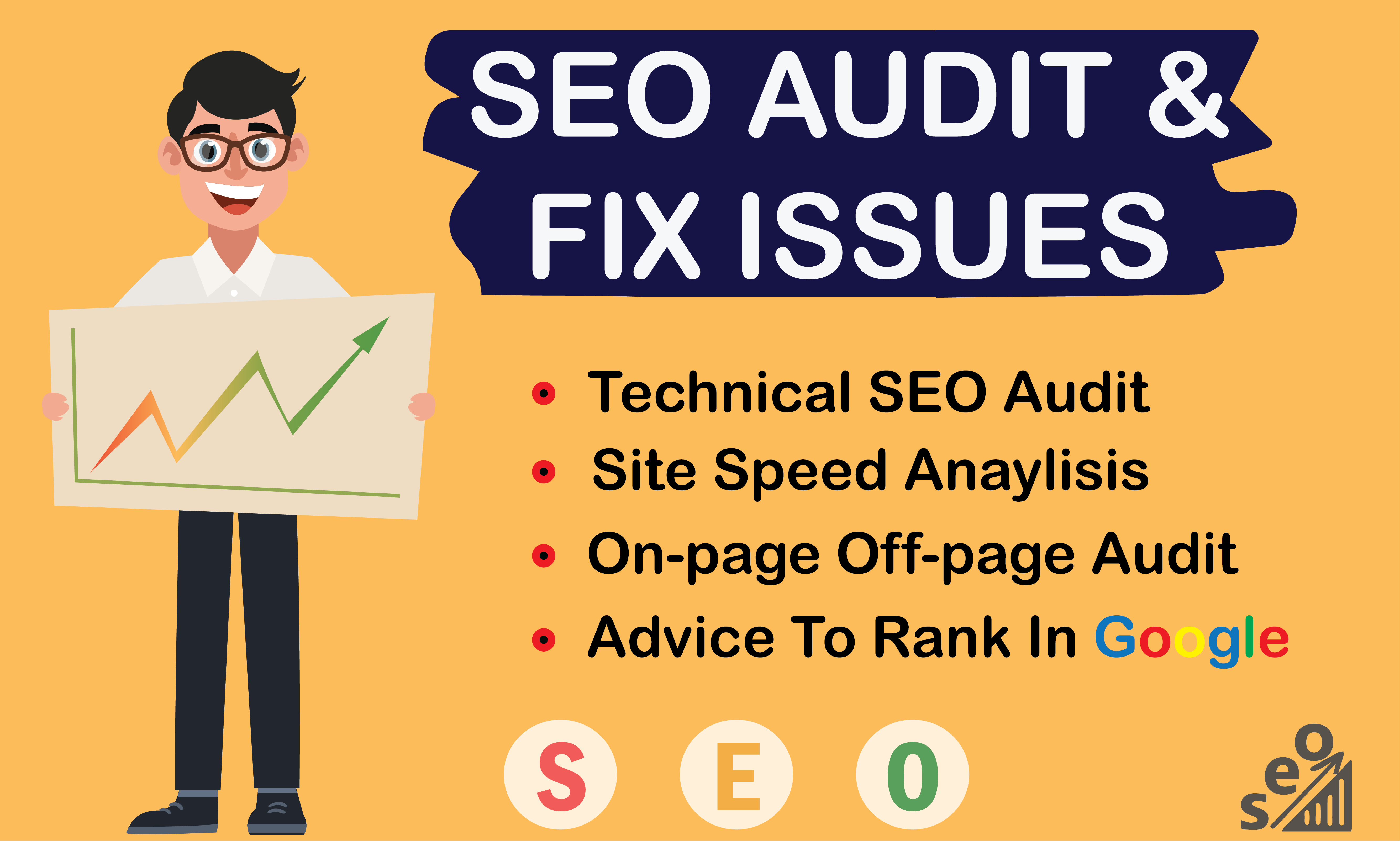 I will create an SEO audit to increase your website t...