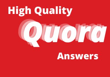 Promote your website with 20 high quality Quora backlinks