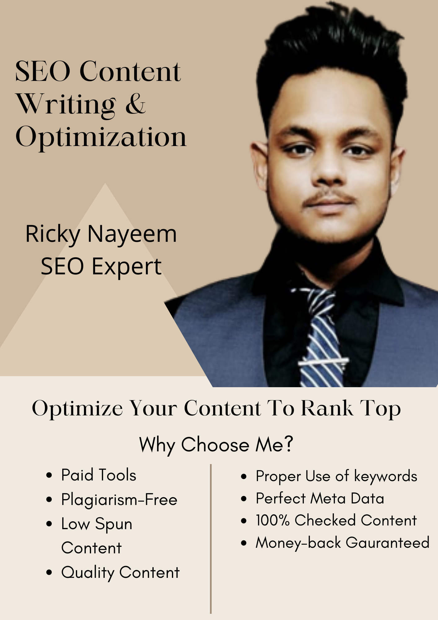 I Will Write, Optimize Your Content To Rank Higher