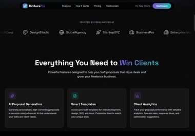 AI-Powered Freelance Proposal Generator SaaS - Full React & Node.js Source Code