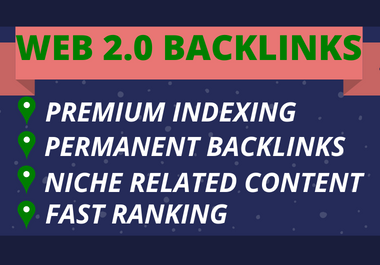 I will create 50 high quality backlinks to your website
