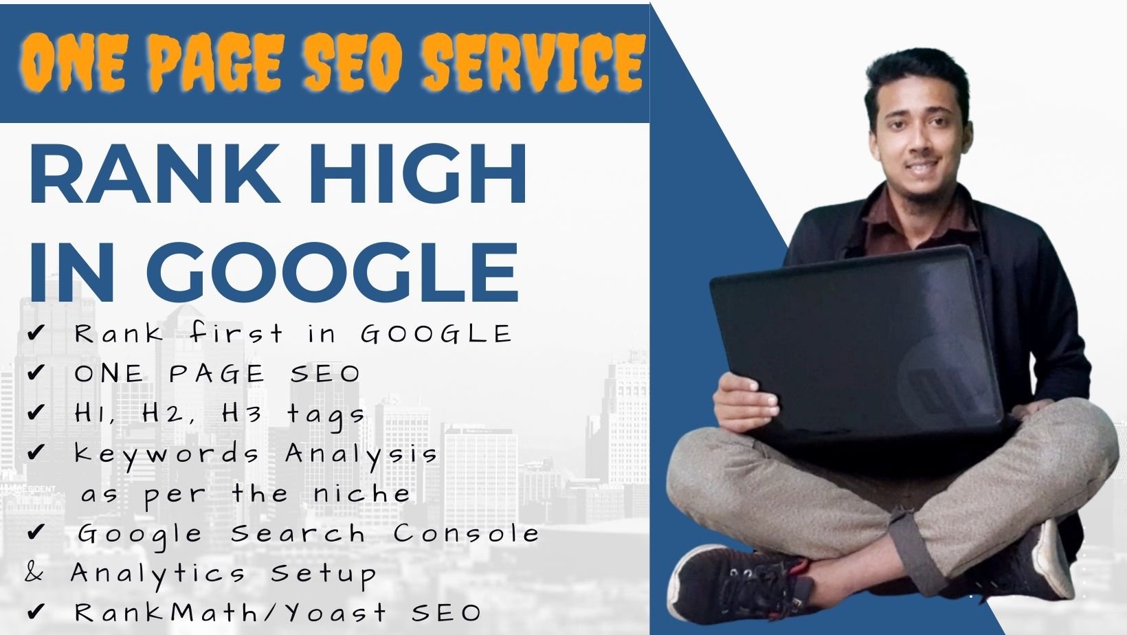I will provide onpage SEO optimization for your website ranks on google